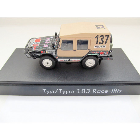 VW Beetle GSR Gelb-Schwarzer-Renner 1:43