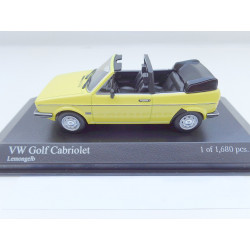 VW Golf 1 Cabrio from Minichamps in 1:43  * Lemongelb*  NEW 400055130