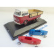 VW T2 a Bus Schuco 1:43 + rot weiss +  VOLKSWAGEN 450333900