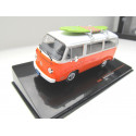 VOLKSWAGEN VW T2 b Bus Modellauto orange/weiß in 1:43 IXO CLC302