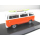 VOLKSWAGEN VW T2 b Bus Modellauto orange/weiß in 1:43 IXO CLC302