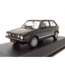 VOLKSWAGEN VW Golf 1 GTI Pirelli Modellauto Maxi-/Minichamps 1:43 schwarz NEU 940055172