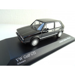VOLKSWAGEN VW Golf 1 GTI Pirelli from Minichamps 1:43 black NEW 943055174