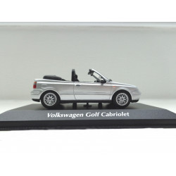 VOLKSWAGEN VW Golf 4 Canvertible from Mini-/Maxichamps in 1:43 silver new 940058331