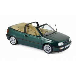 VOLKSWAGEN VW Golf 3 Convertible from NOREV in 1:18 green  NEW 188431