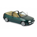 VOLKSWAGEN VW Golf 3 Cabrio Modellauto von NOREV in 1:18 grün NEU 188431