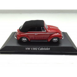 VOLKSWAGEN VW Beetle Convertible 1302 1:43 Maxi- / Minichamps red ORIGINAL 940055031