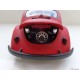 VW Beetle 1959 Custom Chrome Fuchs Wheels flame style matt red 1:24