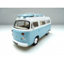 VOLKSWAGEN VW Bus T2 b Camper from NOREV in 1:43 ++ blue +++ 841100