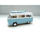 VOLKSWAGEN VW Bus T2 b Camper from NOREV in 1:43 ++ blue +++ 841100