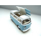 VOLKSWAGEN VW Bus T2 b Camper from NOREV in 1:43 ++ blue +++ 841100