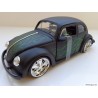 VW Beetle 1959 Custom Chrome Fuchs Wheels flame style matt black 1:24