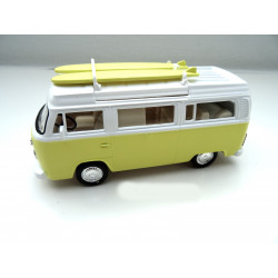 VOLKSWAGEN VW Bus T2 b Camper from NOREV in 1:43 ++ yellow +++ 841101