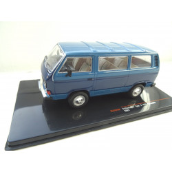 VOLKSWAGEN VW T3 a Bus modelcar from IXO in 1:43  CLC424N blue-blue