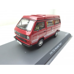 VOLKSWAGEN VW T3 b Bus Westfalia Joker red 1:43 from Schuco 450363100 NEW