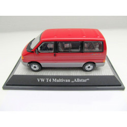 VOLKSWAGEN VW T4 Bus MULTIVAN ALLSTAR red 1:43  Premium Classixxs
