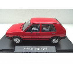 VOLKSWAGEN VW Golf 2 GTD from MCG in 1:18  red NEW 18204