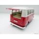 VW T1 Bus Faltdach Chromfelgen Lowrider rot 1:24
