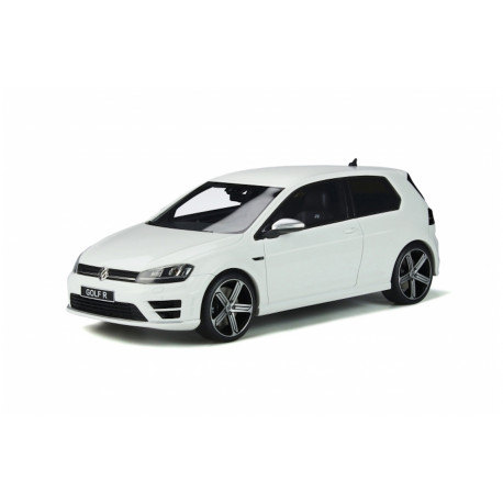 VOLKSWAGEN VW Golf 7 R Modellauto von OTTO in 1:18 weiss NEU OT883