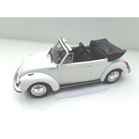 VOLKSWAGEN VW 1303 Beetle convertible from NOREV in 1:18 white NEW 188524