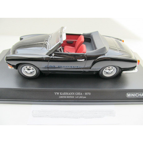 VW Karman Convertible in 1:18  Minichamps + 1970 black 155054031
