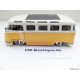 VW T1 Bus Samba sun roof chrome wheels Lowrider yellow 1:24