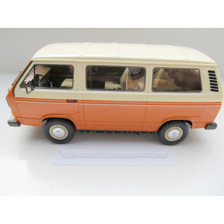VOLKSWAGEN VW T3 a Bus Modellauto orange von Premium Classixxs 1:18  500 St. 30025