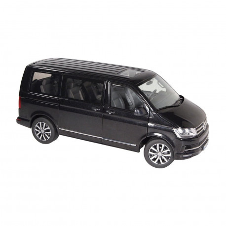 VOLKSWAGEN VW T6 Bus Bulli Multivan Highline black in 1:18 from NZG   954/50