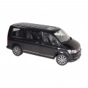 VOLKSWAGEN VW T6 Bus Bulli Multivan Modellauto Highline schwarz in 1:18 von NZG   954/50