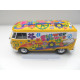 VOLKSWAGEN VW T1 Bus Flower Power Motormax 1:24 79575 NEW