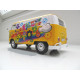 VOLKSWAGEN VW T1 Bus Flower Power Motormax 1:24 79575 NEW