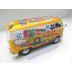 VOLKSWAGEN VW T1 Bus Flower Power Motormax 1:24 79575 NEW