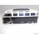 VW T1 Bus Samba sun roof chrome wheels Lowrider black 1:24