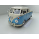 VOLKSWAGEN VW T1 Bus double cabin blue/white Motormax 1:24 79343 NEW