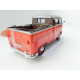 VOLKSWAGEN VW T1 Bus Transporter double cabin "Surfer" Motormax 1:24 79560 NEW