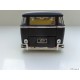VW T1 Bus Samba sun roof chrome wheels Lowrider flames black matt 1:24
