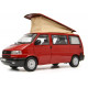 VOLKSWAGEN VW T4 b Bus Westfalia Camper red from Schuco 1:18  450042000  New