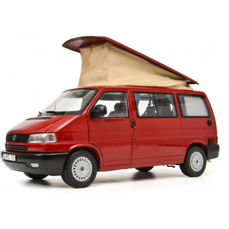 VOLKSWAGEN VW T4 b Bus Caravelle silver from Schuco 1:18  450041500  New