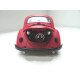 VOLKSWAGEN VW Käfer Modellauto von JADA in 1:24  matt rot, Weißwandreifen, Flammen  91697