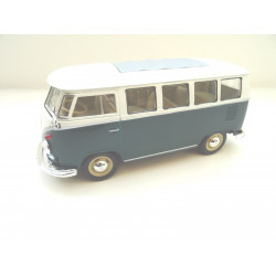 VOLKSWAGEN VW T1 Bus Modellauto in 1:24 von Welly grün NEU 12203  Neu