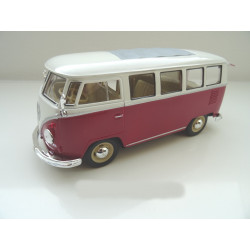 VOLKSWAGEN VW T1 Bus in 1:24 from Welly red NEW 12203