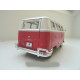 VOLKSWAGEN VW T1 Bus Modellauto in 1:24 von Maisto rot NEU  31956