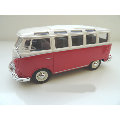VOLKSWAGEN VW T1 Bus in 1:24 from Maisto red NEW  31956
