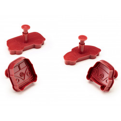 VOLKSWAGEN VW Bus and Beetle cookie cutters ORIGINAL NEW