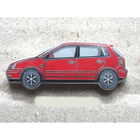 VOLKSWAGEN VW Pin Polo 4 9N1 Seite rot, sehr selten !!
