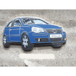 VOLKSWAGEN VW Pin Polo 4 9N3 Front rechts blau, sehr selten !!