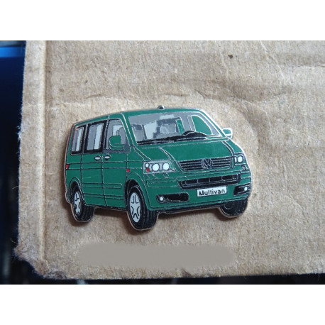VOLKSWAGEN VW Pin T5 Multivan green, very rare !!!