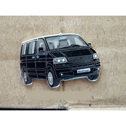 VOLKSWAGEN VW Pin T5 Multivan black, very rare !!!