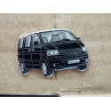 VOLKSWAGEN VW Pin T5 Multivan black, very rare !!!