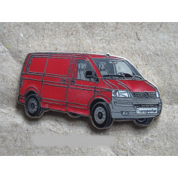 VOLKSWAGEN VW Pin T5 Transporter front red, very rare !!!